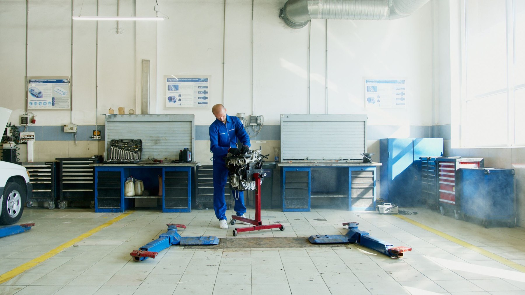 Repair shops application