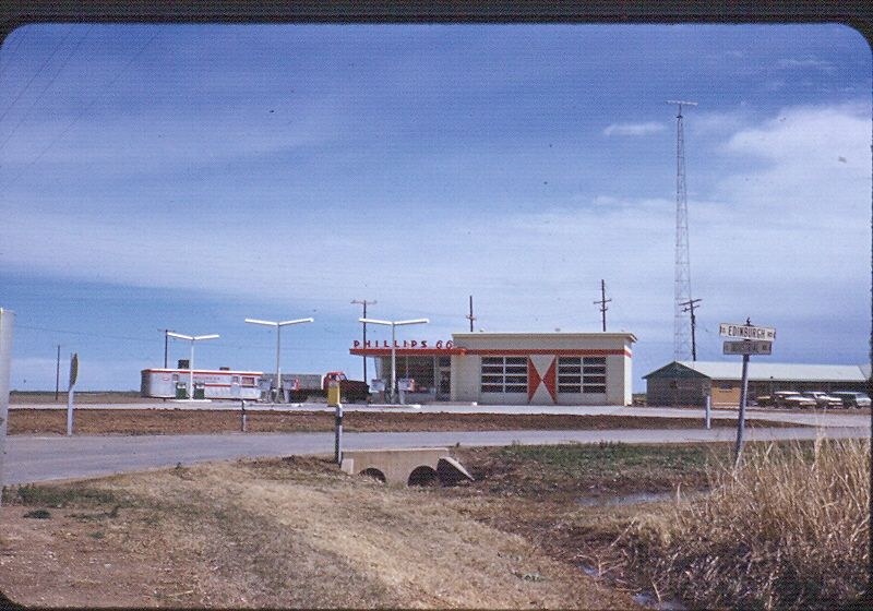 Fronk Oil facility and fenced yard